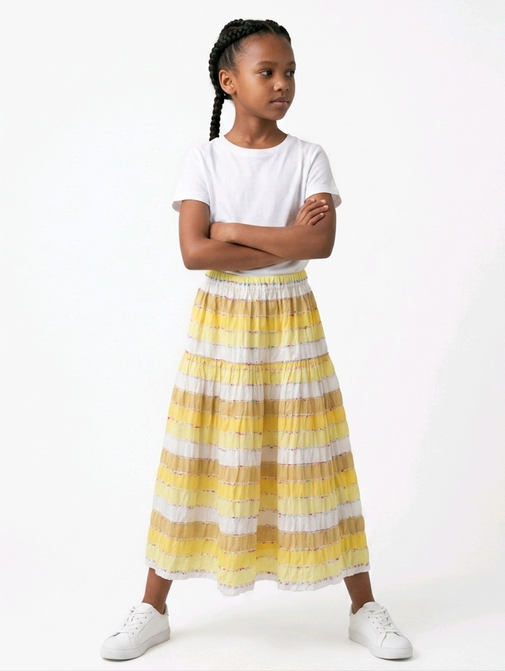 Paade Mode Yellow Sunrise Cotton Sk